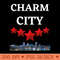 CHARM CTY STAR CITY DESIGN - Download PNG Illustration - Revolutionize Your Designs