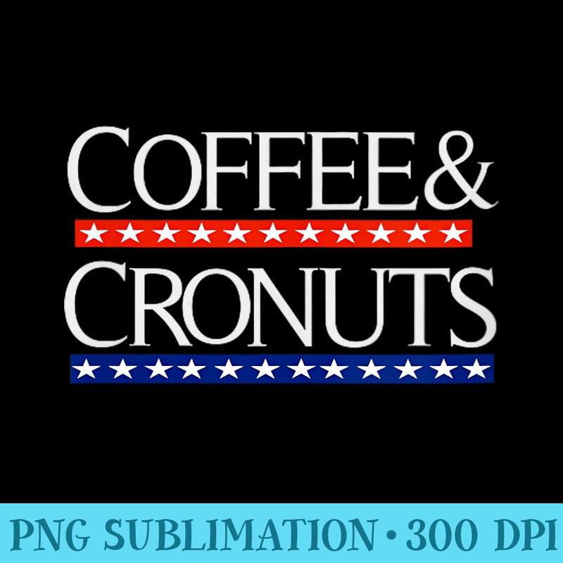 Coffee and Cronuts - PNG Resource Download - Revolutionize Your Designs