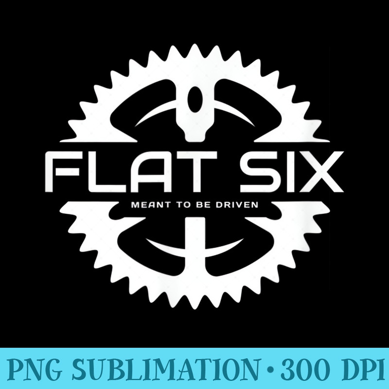 Flat Six Meant To Be Driven Gear Sport Car - High Resolution PNG Resource - Quick And Seamless Download Process
