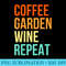 Coffee Garden Pet my Dog Repeat Gardening Gardener - Download Transparent Artwork - Versatile And Customizable Designs