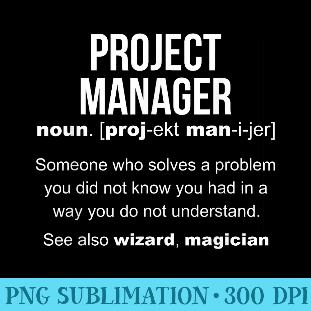 Project Manager Definition Cool Project Manager - PNG Design Resource - Versatile And Customizable Designs
