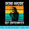 Dead Death Caffeinated Coffee Halloween Trick Or Treat - PNG Vector Download - Transform Your Sublimation Creations