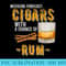 Weekend Forecast Cigars with Chance of Rum Men - PNG Picture Download - Versatile And Customizable Designs