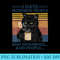 Grumpy Black Cat Drinking Coffee I Hate Morning People - Download Transparent Shirt - Bring Your Designs to Life