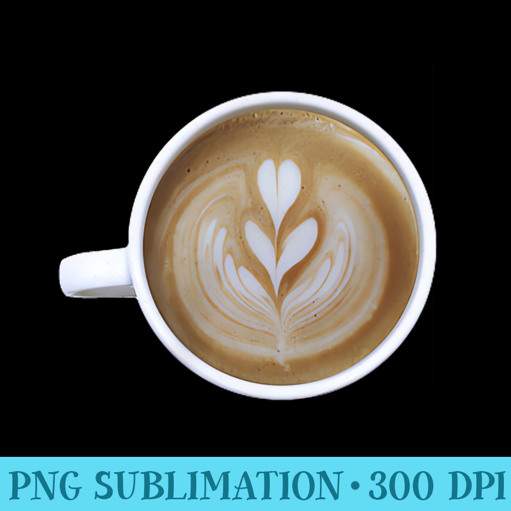 Coffee Art Love Latte Cappuccino Heart Barista - High Quality PNG Picture - Versatile And Customizable Designs