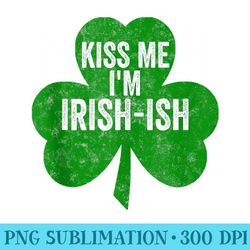 saint patricks day funny kiss me im irishish - download transparent shirt