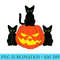 Spooky Black Cat Halloween Pumpkin Cats Jack O Lantern 1420.jpg