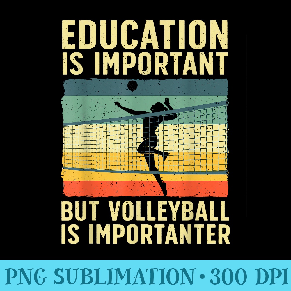 Cool Volleyball For n Team Player College Coach - PNG Prints - Revolutionize Your Designs