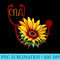 Cute CNA stethoscope certified nursing assistant sunflower - Unique PNG Artwork - Easy-To-Print And User-Friendly Designs