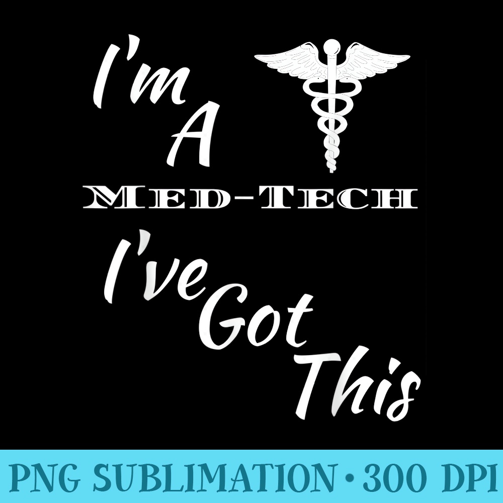 MedTech Medical Technician Health Care Medical - Download PNG Files - Bold & Eye-catching