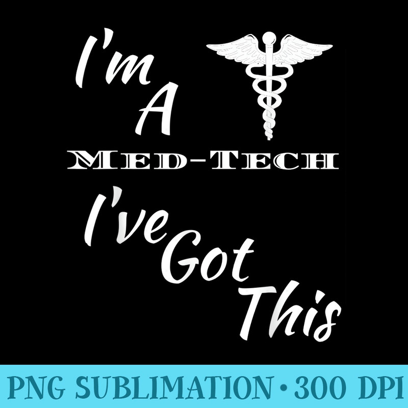 MedTech Medical Technician Health Care Medical - Download PNG Files - Bold & Eye-catching