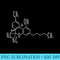 Marijuana Molecule Science Weed Cannabis T - PNG Download Clipart - Instantly Transform Your Sublimation Projects