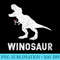 Winosaur Red Wine Drinking Dinosaur TRex T shirt - Sublimation graphics PNG - Premium Quality PNG Artwork