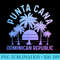 Punta Cana Dominican Republic Beach Sunset Surf Vintage - PNG Prints - Instant Access To Downloadable Files