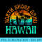 North Shore Oahu Hawaii Surf Beach Surfer Waves Girls - High Resolution PNG Designs - Perfect for Sublimation Mastery