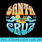 Santa Cruz - PNG Graphics - Limited Edition And Exclusive Designs