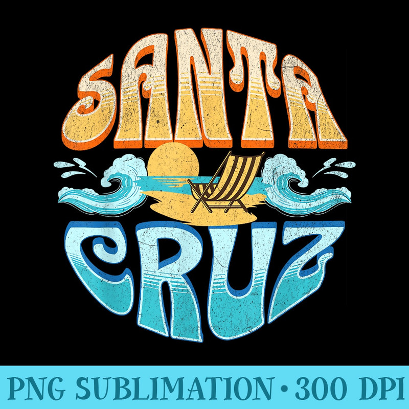 Santa Cruz - PNG Graphics - Limited Edition And Exclusive Designs