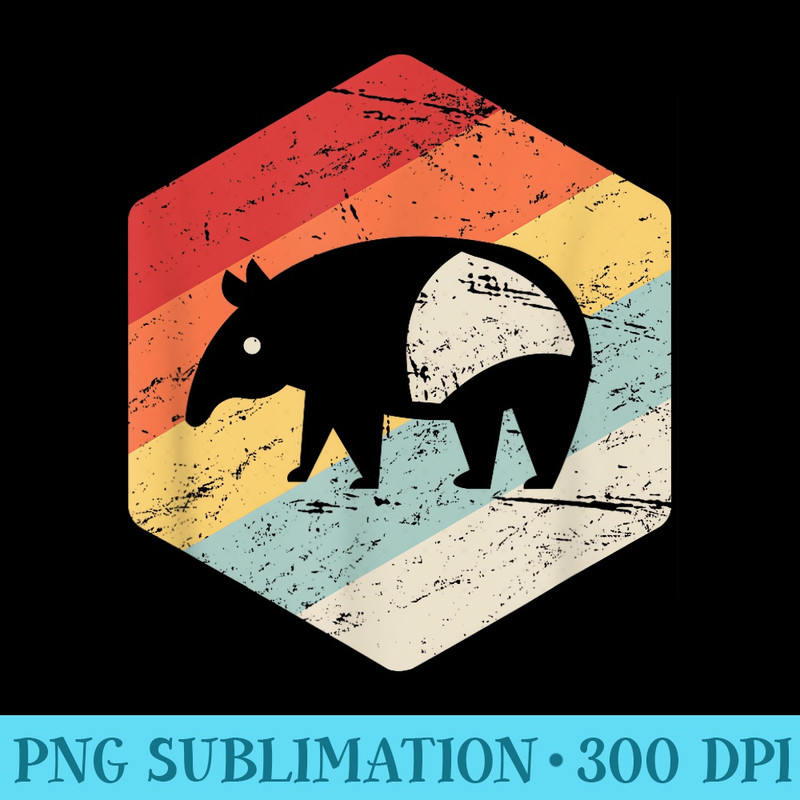 Funny ExMormon T LDS Apostate Retro Tapir - PNG Download Transparent Background - Lifetime Access To Purchased Files