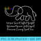 Autism Awareness Day Elephant Animal Autism - Digital PNG Downloads - Perfect for Creative Projects