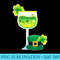 St Patricks Day T shirt Wine Leprechaun - PNG Download - Limited Edition And Exclusive Designs