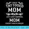 Tattoo Tattooed Mom Mothers Day - PNG Picture Download - Transform Your Sublimation Creations