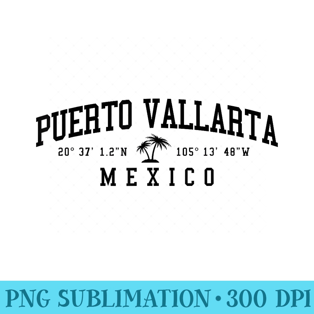 Puerto Vallarta Mexico Beach - PNG Templates - Eco Friendly And Sustainable Digital Products