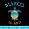 JCombs Marco Island, FL, Sea Turtle and Beach - High Quality PNG files - Perfect for Sublimation Mastery