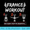 Womens France Workout Wine Lover Idea For French People - Sublimation PNG download - Transform Your Sublimation Creations