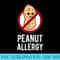 Food Peanut Allergy Awareness Alert Sign - Download Shirt PNG - Spice Up Your Sublimation Projects