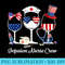 American Infusion Nurse Crew Wine Lover Drinker 4th Of July - PNG Clipart Download - Fashionable and Fearless