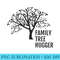Funny genealogist, genealogy T SHIRT Family Tree Hugger - Free Transparent PNG Download - Quick And Seamless Download Process