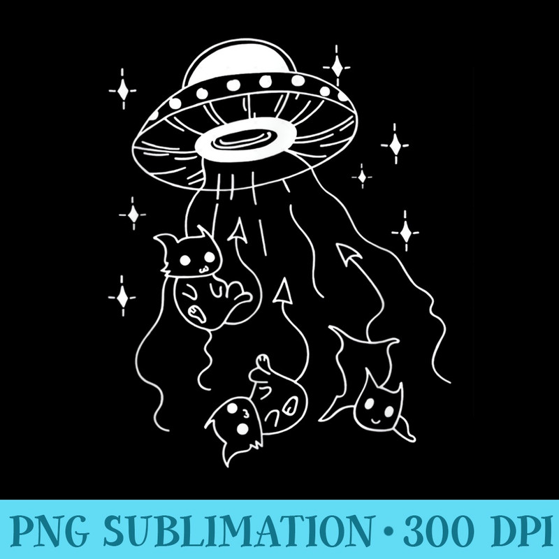 Funny Devil Cats Alien Sarcastic Kitten Cute Black Cat - Trendy PNG Designs - Perfect for Personalization