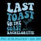 Last Toast On The Coast Margarita Beach Bachelorette Party - PNG design downloads - Enhance Your Apparel with Stunning Detail