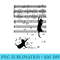 Funny Black Cat Climbing Playing Sheet Music Note Idea - Trendy PNG Designs - Easy-To-Print And User-Friendly Designs