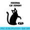 Funny Black Cat Personal Cat Servant Cat Lover - PNG Download - Quick And Seamless Download Process