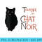 Womens Derpy Black Cat Meme Tournee Du Chat Noir - Ready To Print PNG Designs - Easy-To-Print And User-Friendly Designs