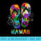 Cute Hawaii Beach Flipflops Island Cruise Vacay - Trendy PNG Designs - Quick And Seamless Download Process