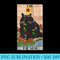 The Star Black Cat Christmas Tarot Card Gothic Aesthetic - PNG Prints - Boost Your Success with this Inspirational PNG Download