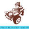 Beach Buggy Blitz Rez Racer - Digital PNG Artwork - Fashionable and Fearless