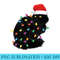 Black Cat Christmas s Cat Xmas Tree Santa Cat Sweatshirt - PNG Art Files - Trendsetting And Modern Collections