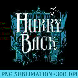 the haunted mansion hurry back black cat entrance warning - png design downloads