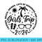 Girls Trip 2024 Friends Beach Drinks Lots Of Memories - PNG Templates - Bold & Eye-catching