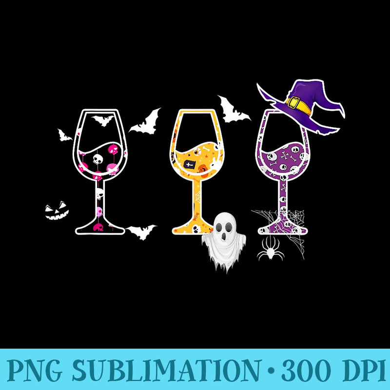 Ph Wine Glasses Lover Halloween Party Drinking - PNG Picture Download - Lifetime Access To Purchased Files