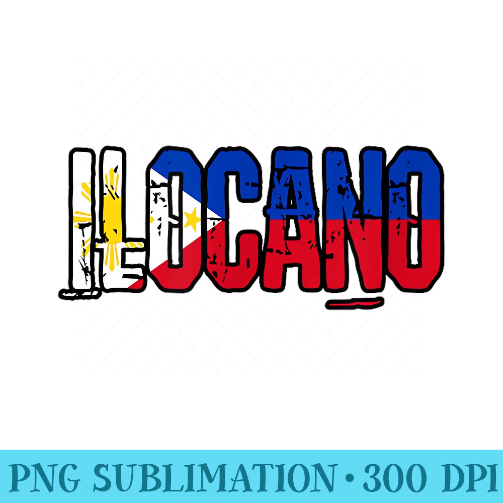 Ilocano Philippines Filipino Filipina Pinoy Design - Sublimation PNG download - Unleash Your Creativity