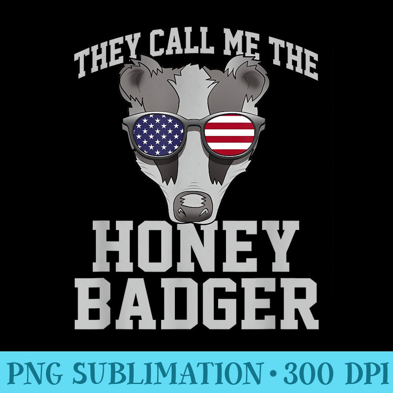 Team Honey Badger Funny Marten Ratel Dont Give A - PNG Download Design - Add a Festive Touch to Every Day