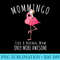 s Mommingo Like An Mom Only Awesome Floral Flamingo - PNG Download Icon - Perfect for Creative Projects