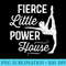 Fierce Little Power House Girl Gymnast Gymnastics - High Quality PNG Download - Unleash Your Creativity