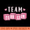 Gender Reveal Team Girl - PNG Clipart for Graphic Design - Revolutionize Your Designs
