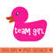 Team Girl What The Duck Is It Gender Reveal Party T - Printable PNG Images - Premium Quality PNG Artwork