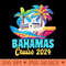 Family Cruise Bahamas 2024 Summer Matching Vacation 2024 - High Quality PNG Files - Instant Access To Downloadable Files